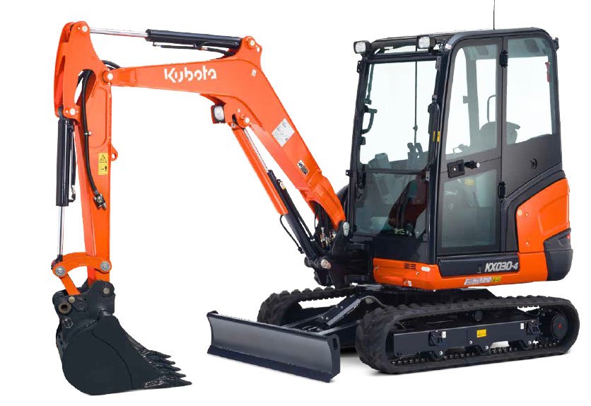 Kubota KX030-4 mini excavator
